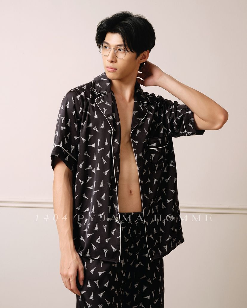 Tour Eiffel Print Pajamas