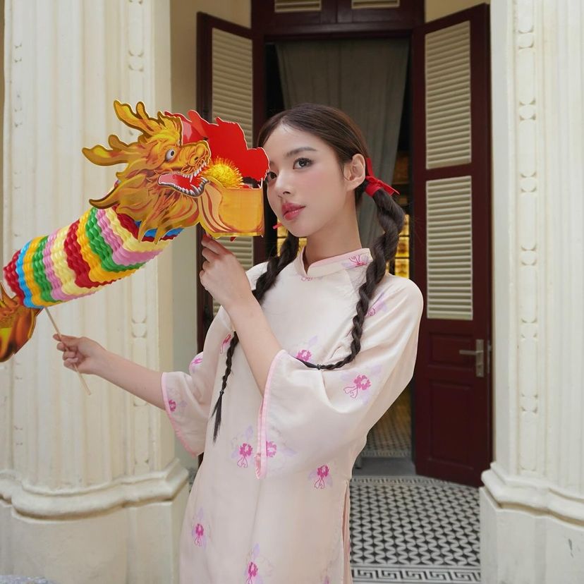 Set Áo Dài Dao Ánh