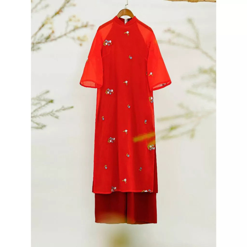 Set Áo Dài Nguyện Viên