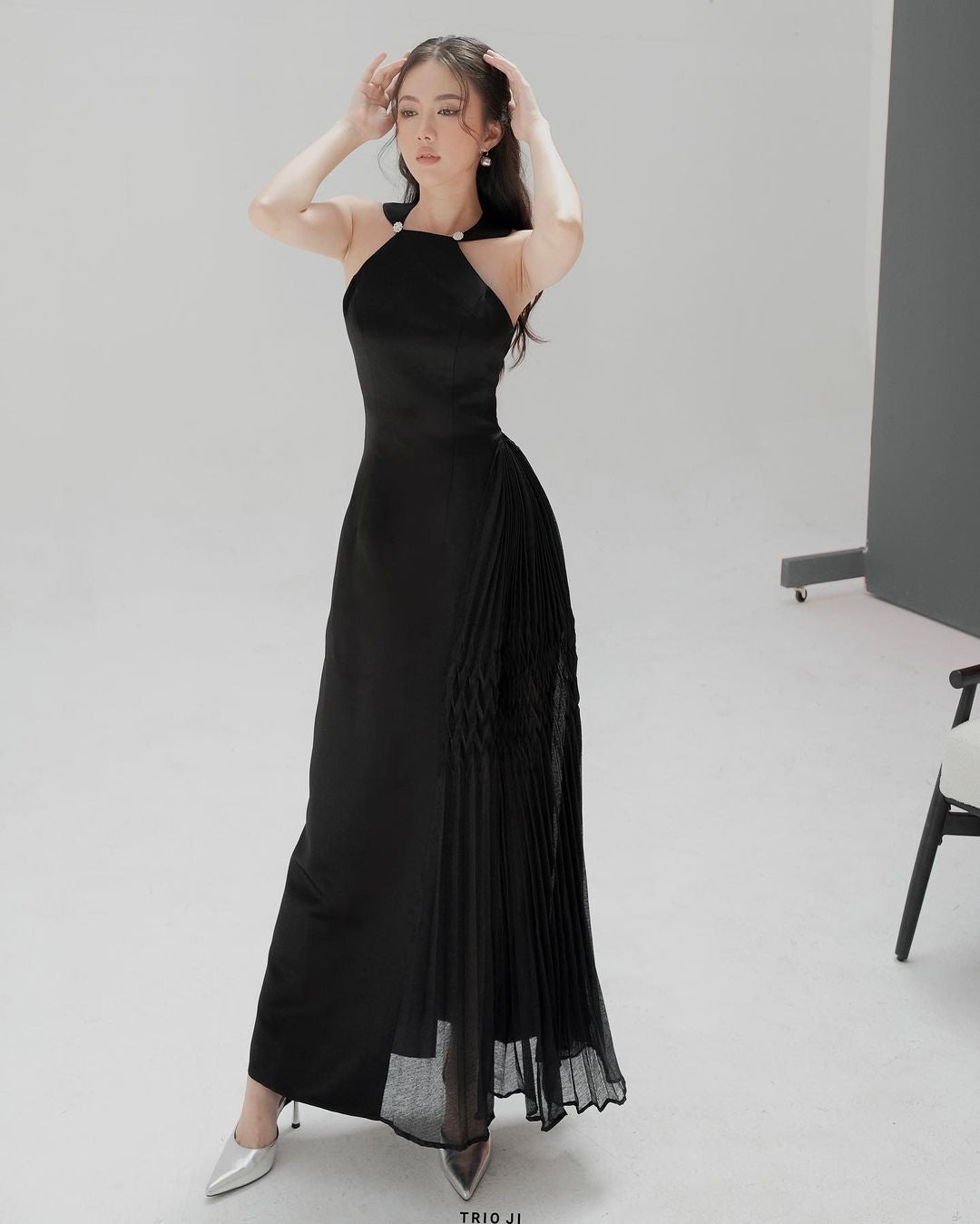 Elthera Pleated Dress