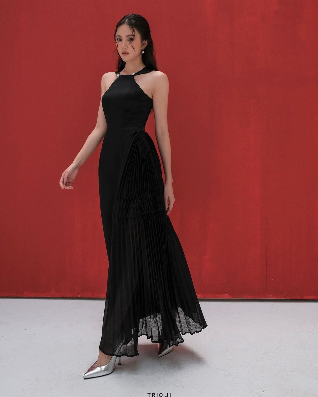 Elthera Pleated Dress