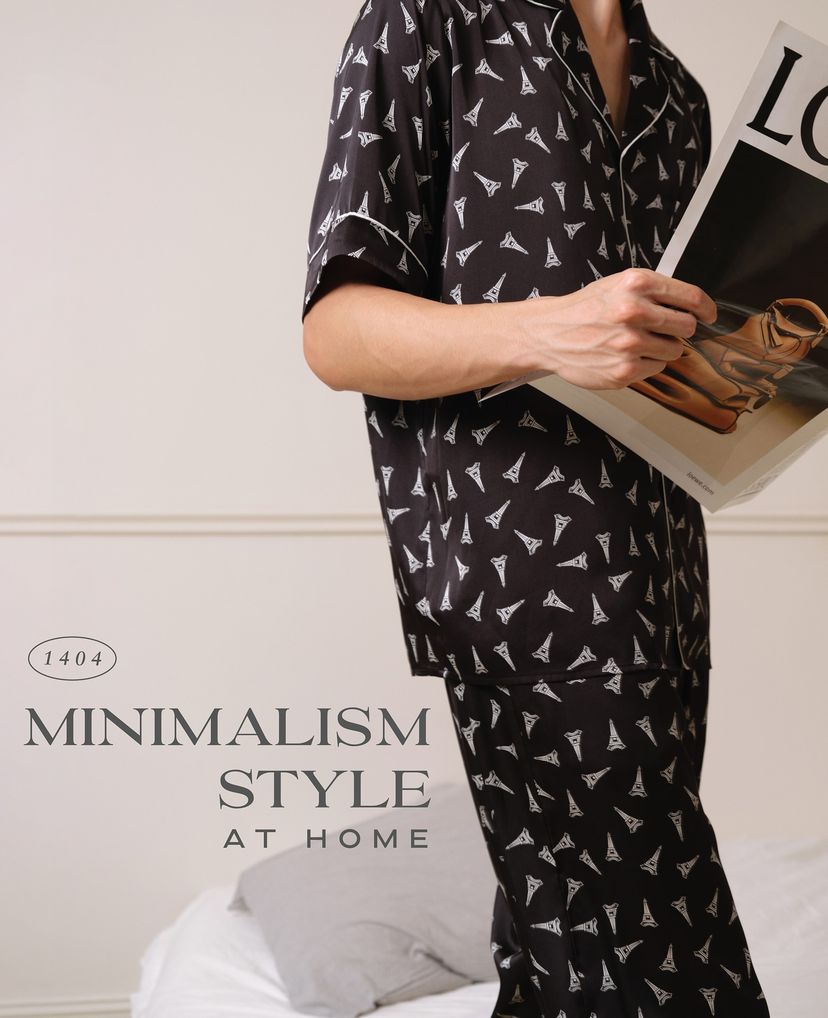 Tour Eiffel Print Pajamas