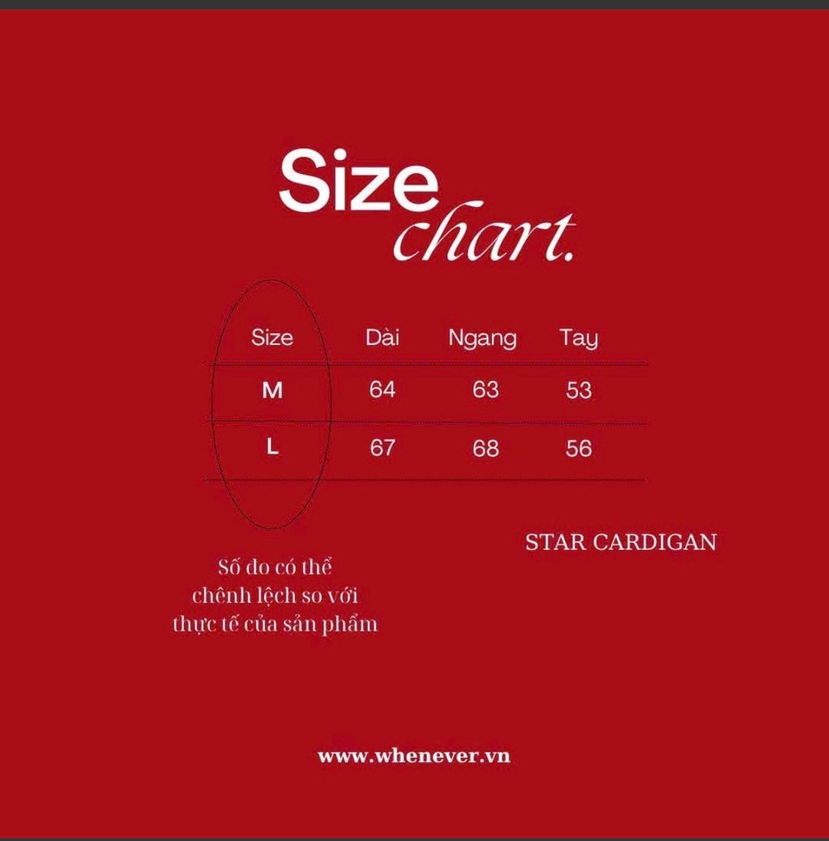 “WHENEVER” STAR CARDIGAN