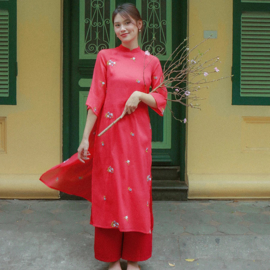 Set Áo Dài Nguyện Viên