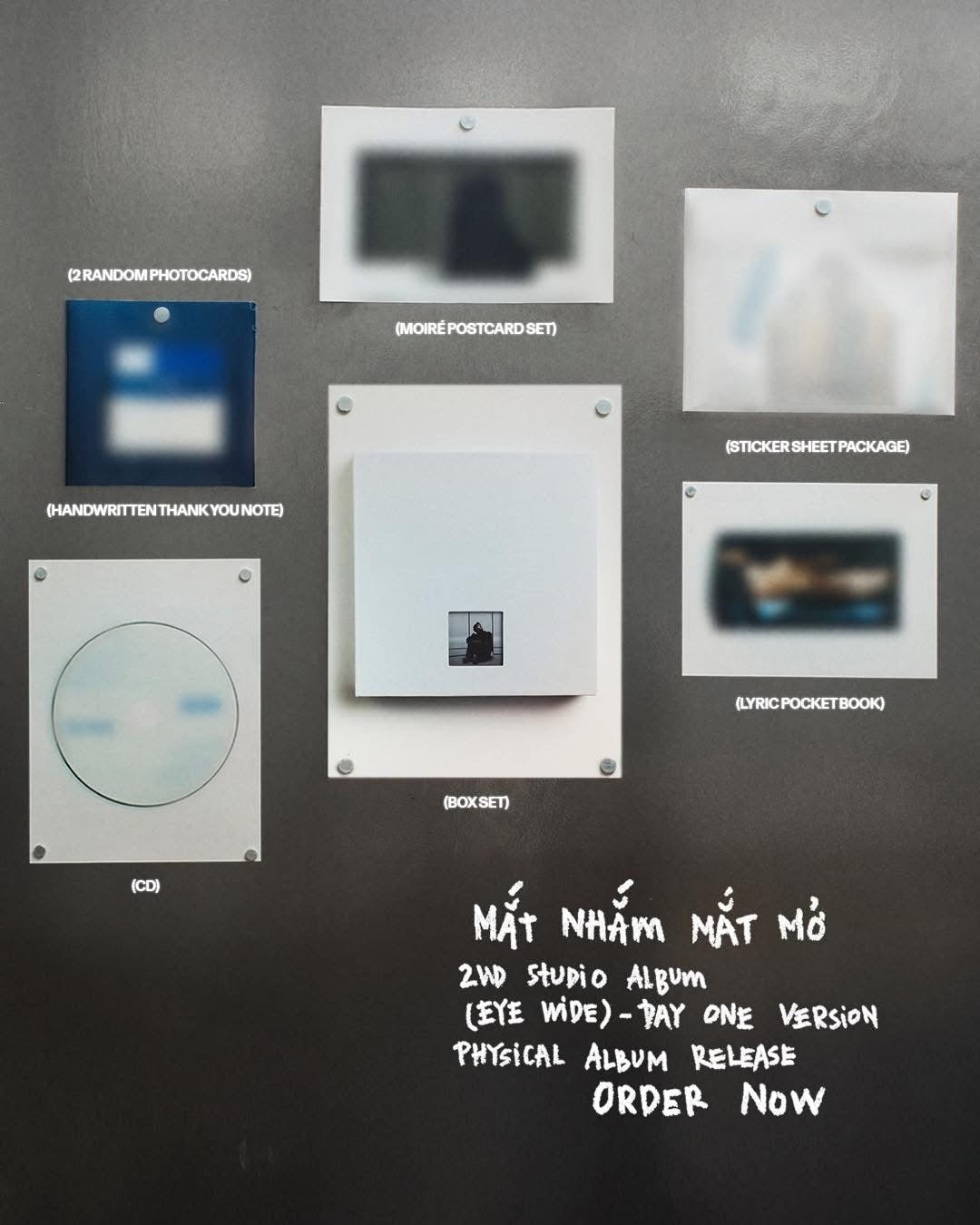 ALBUM Mắt Nhắm Mắt Mở: Eye Wide - Day One Version