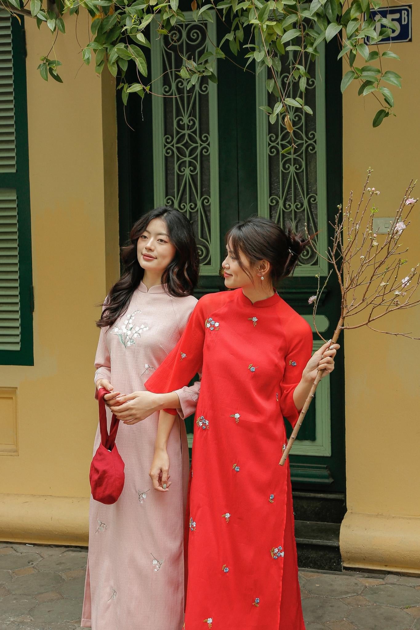 Set Áo Dài Nguyện Viên