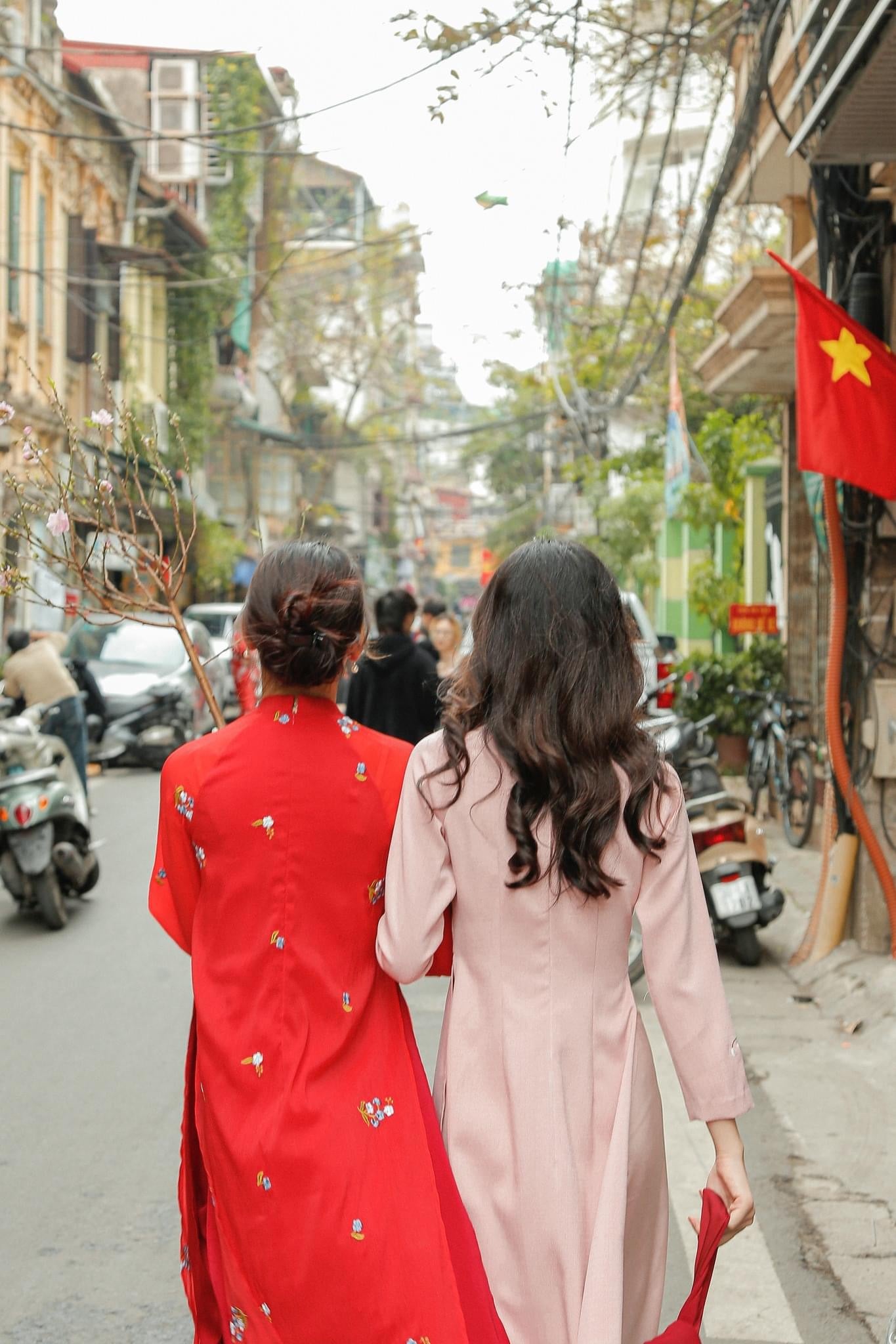 Set Áo Dài Nguyện Viên