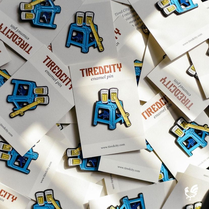 Tra Da Enamel Pin