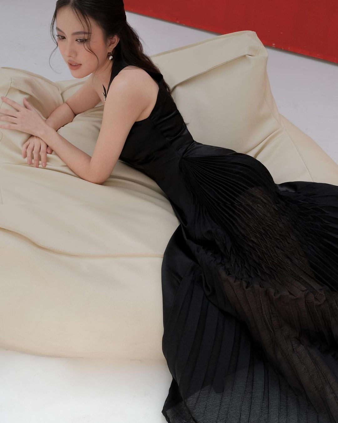 Elthera Pleated Dress