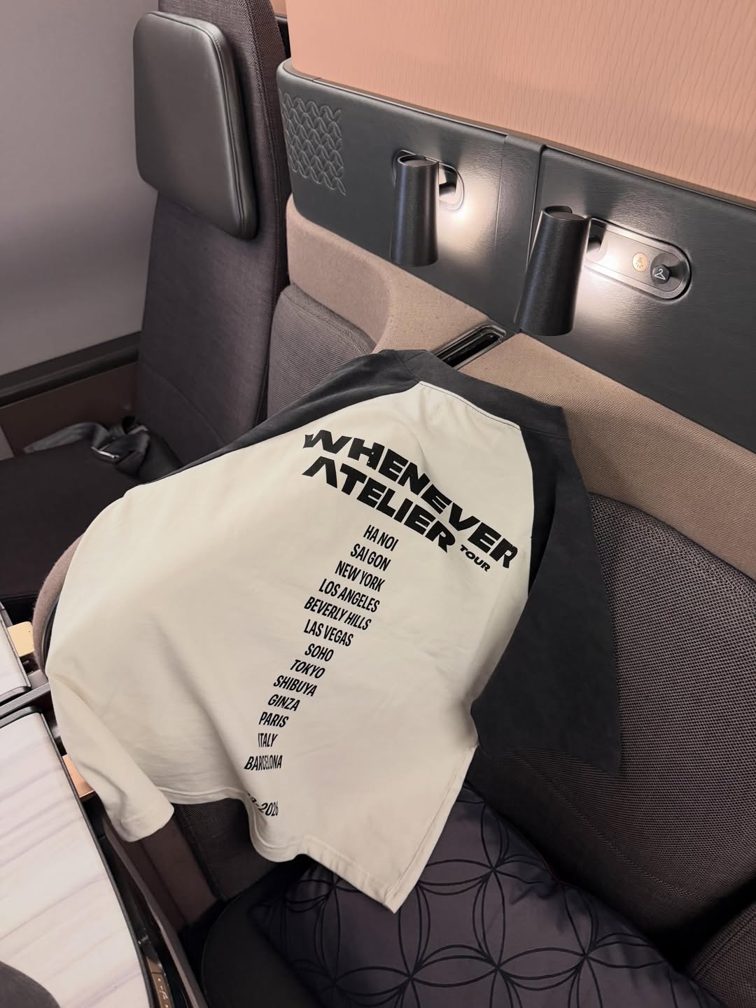 "WHENEVER" WORLD TOUR TEE