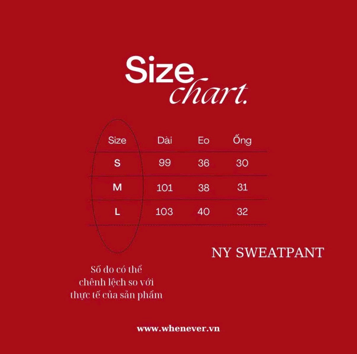 “WHENEVER” NY SWEATPANTS