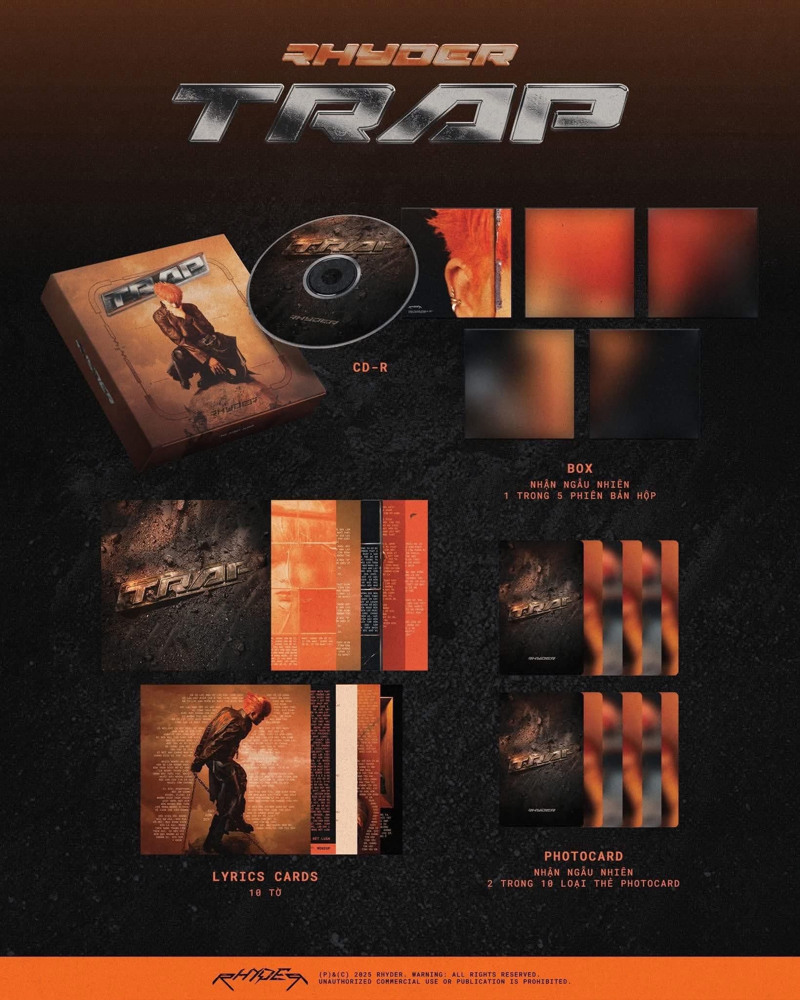RHYDER's THE FIRST ALBUM - TRAP
