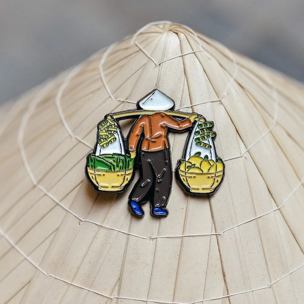 Hang Rong Enamel Pin