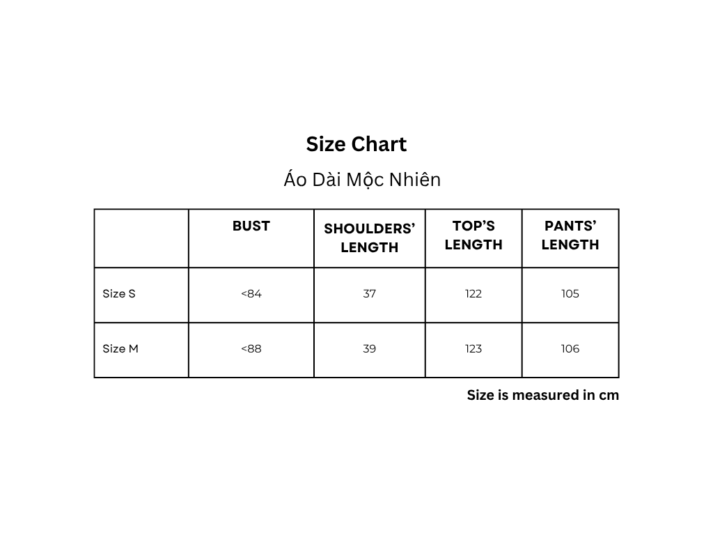 Set Áo Dài Mộc Nhiên