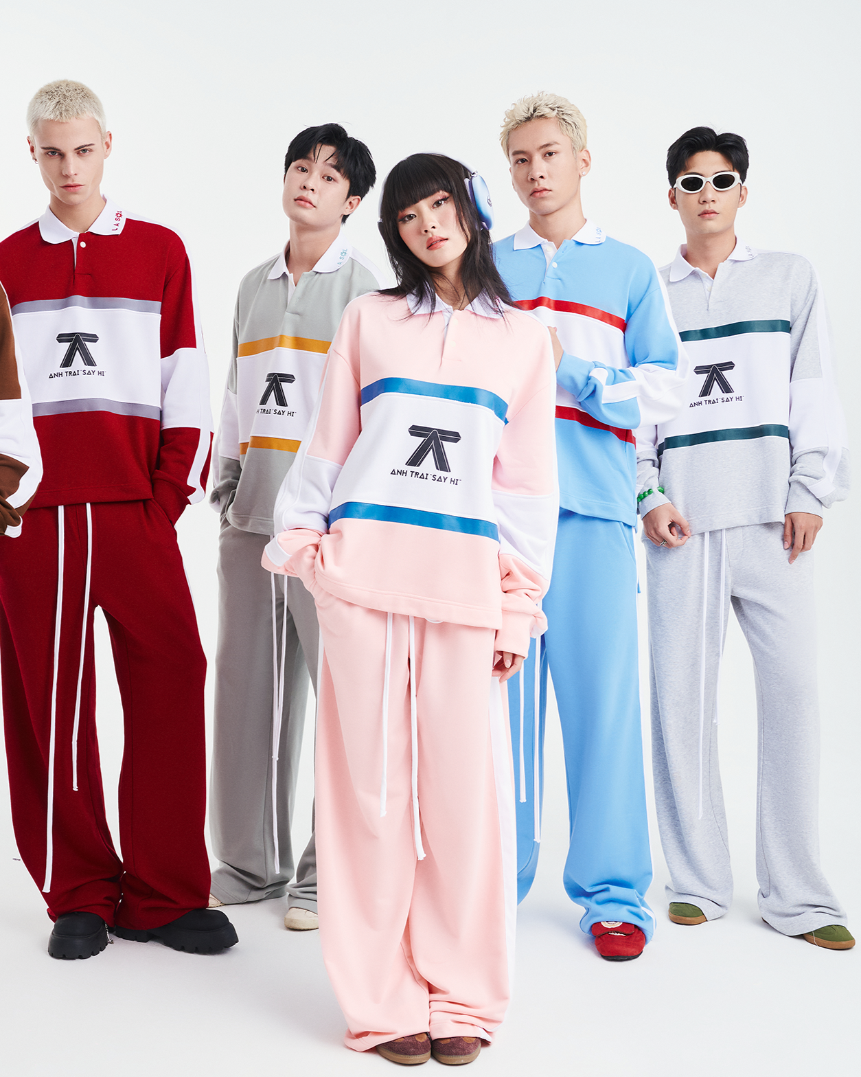 ATSH x LA SOL STRIPED SWEATER