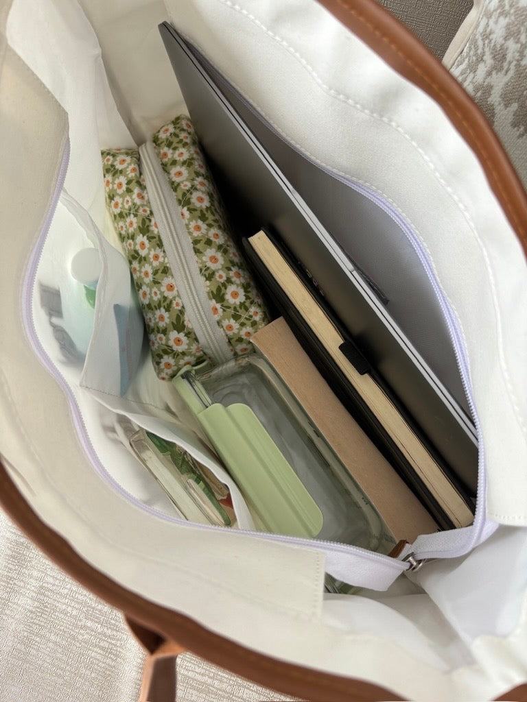 Butter Brioche Tote Bag