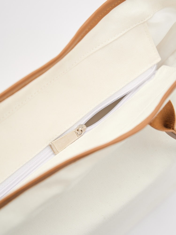 Butter Brioche Tote Bag