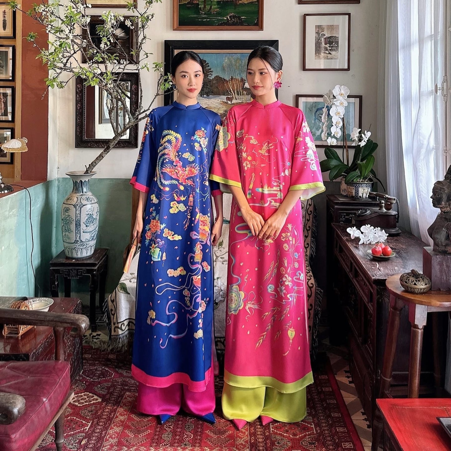 Set Áo Dài Huyền Nữ