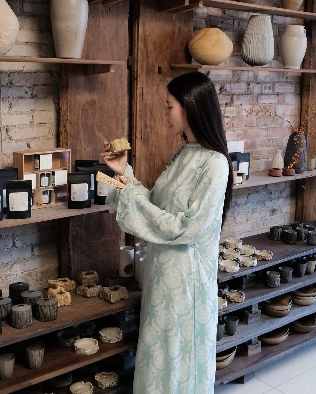 Set Áo Dài Mãn Ánh Đường