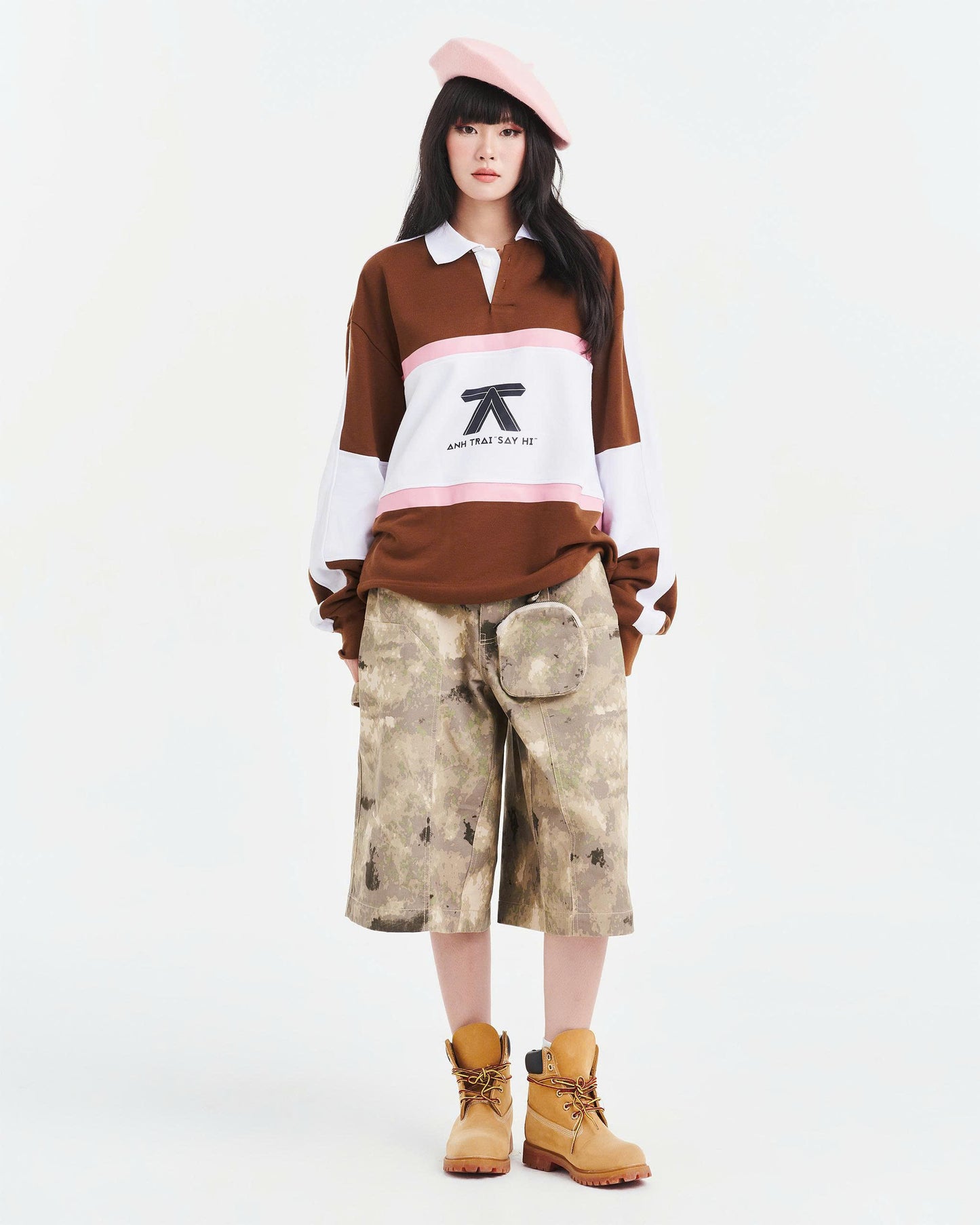 ATSH x LA SOL STRIPED SWEATER