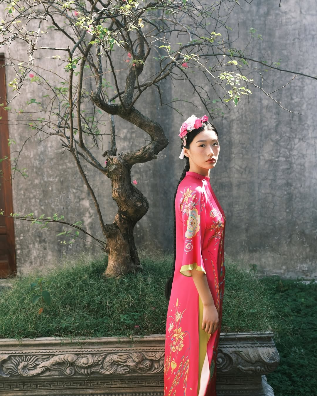 Set Áo Dài Huyền Nữ
