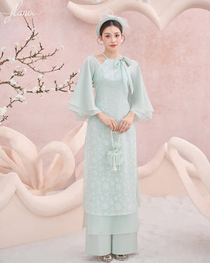 Áo Dài Hà Bích (Pants Sold Seperately)