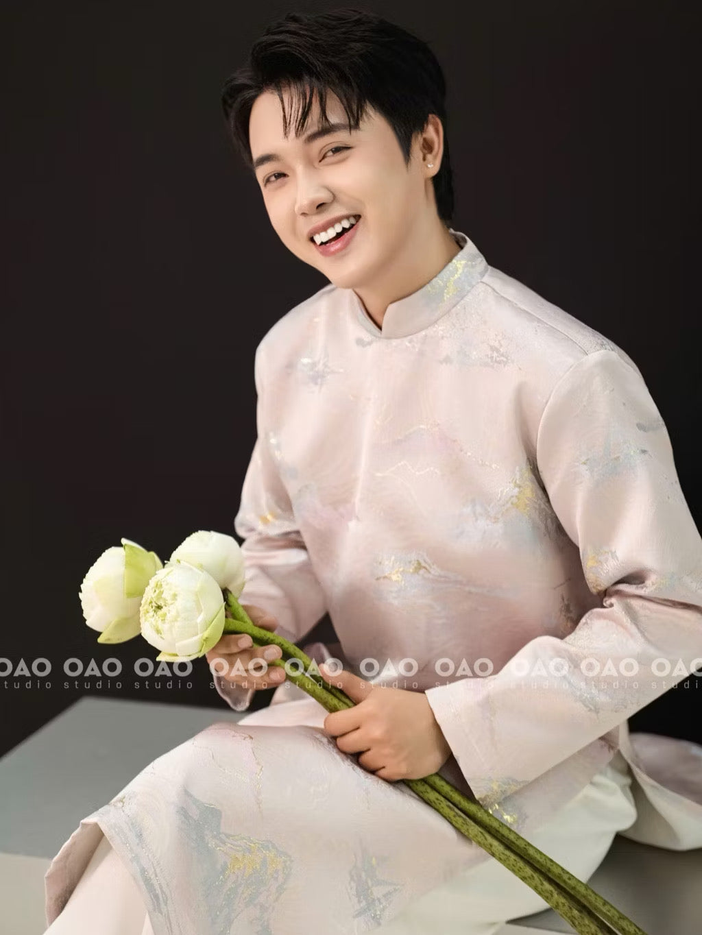 Áo Dài Núi Non (Pants not Included)