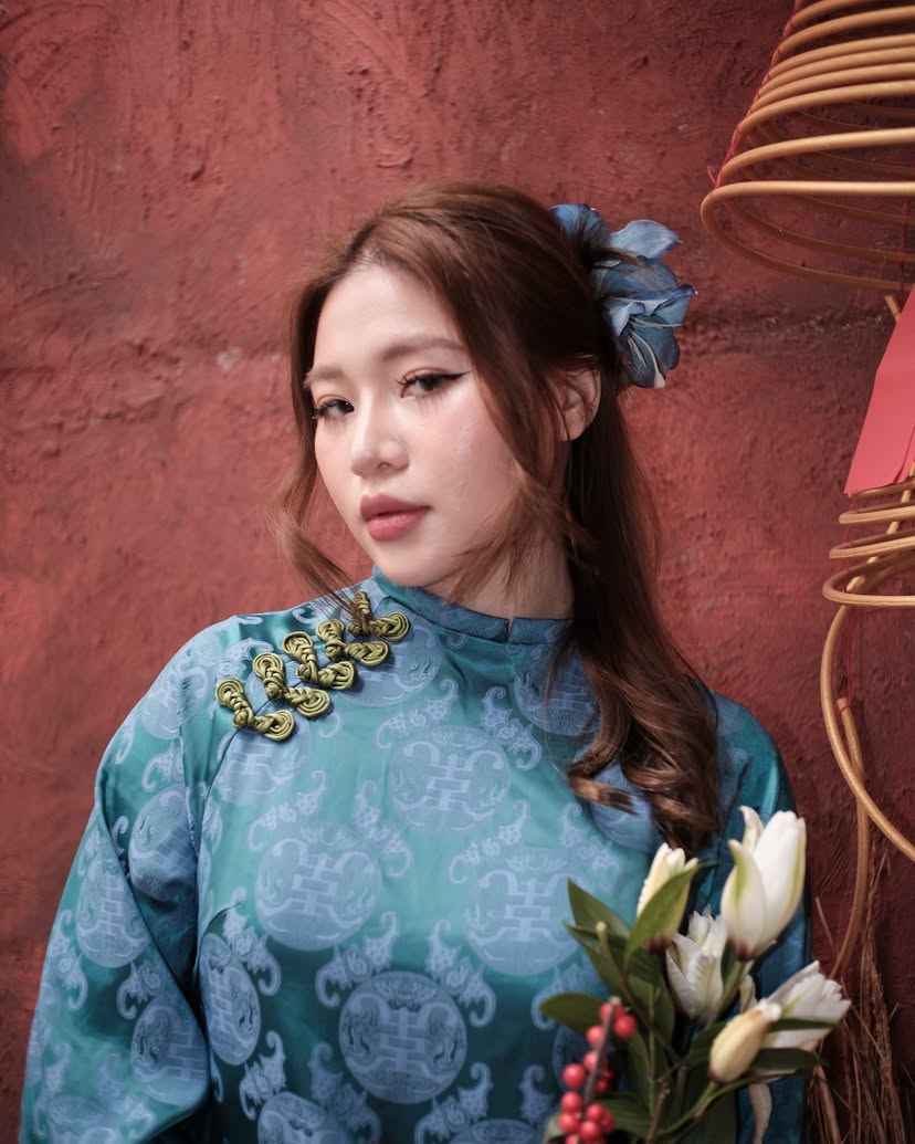 Set Áo Dài Mãn Ánh Đường