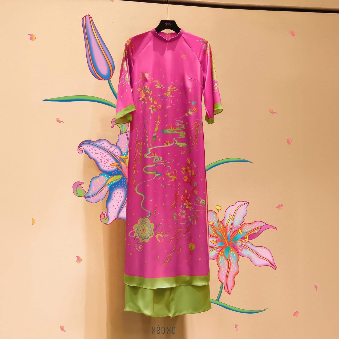Set Áo Dài Huyền Nữ