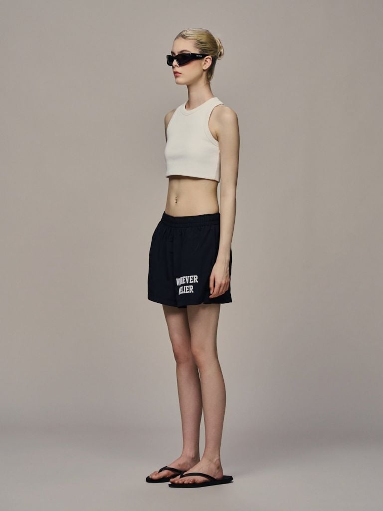 “WHENEVER” SS26 BASIC SHORTS
