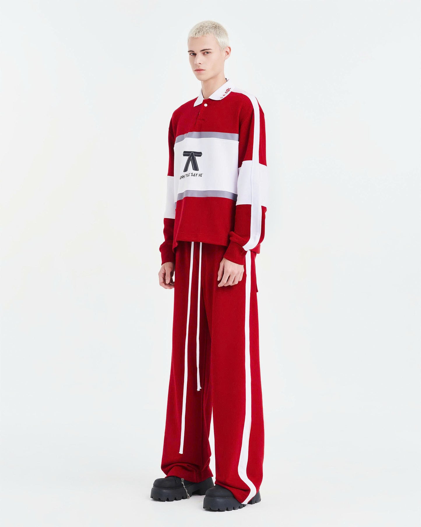 ATSH x LA SOL STRIPED SWEATER