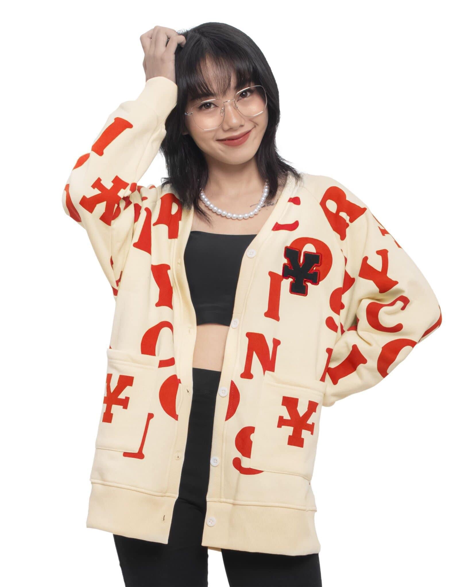 DirtyCoins Print Cardigan