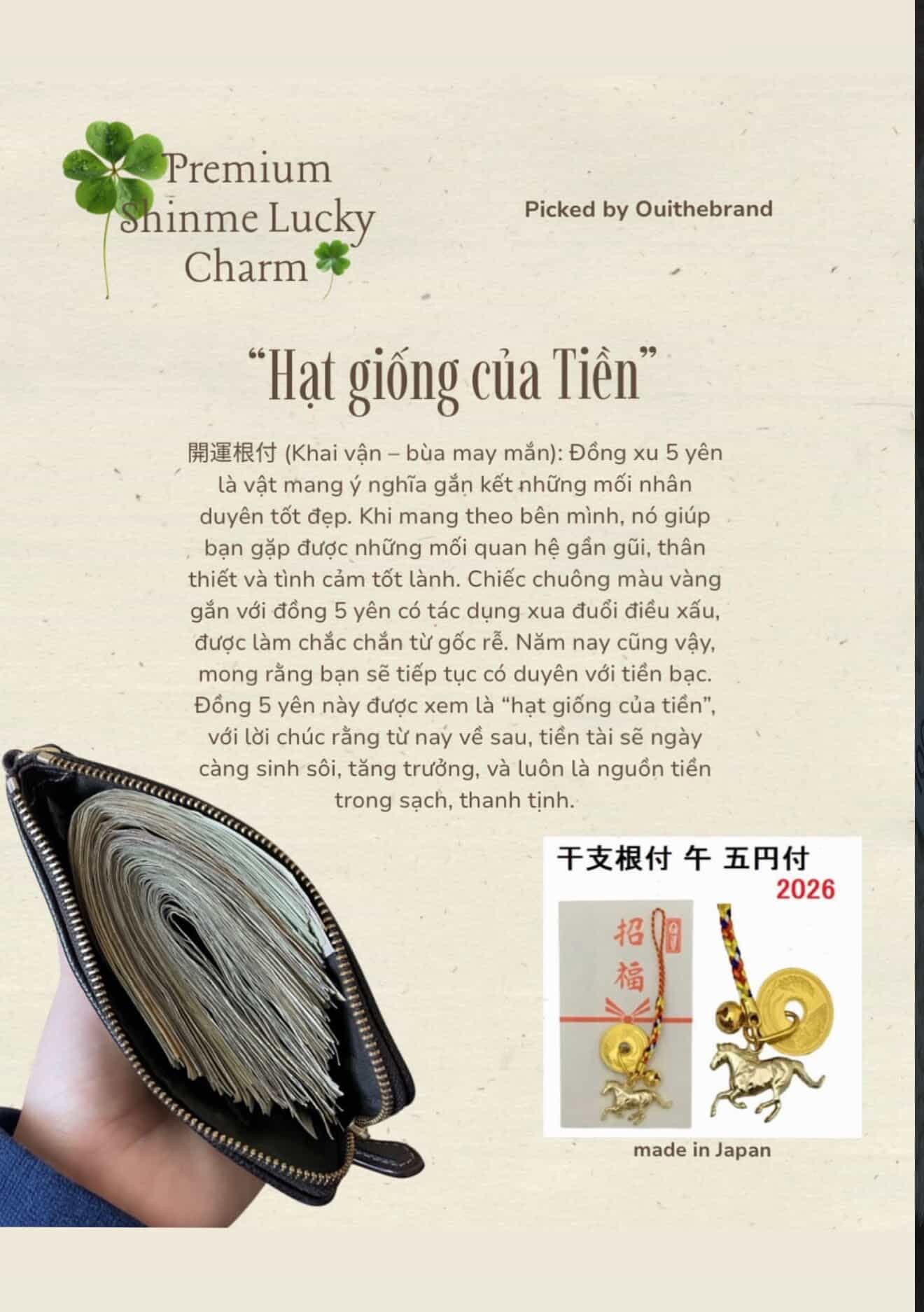 Hạt giống của Tiền