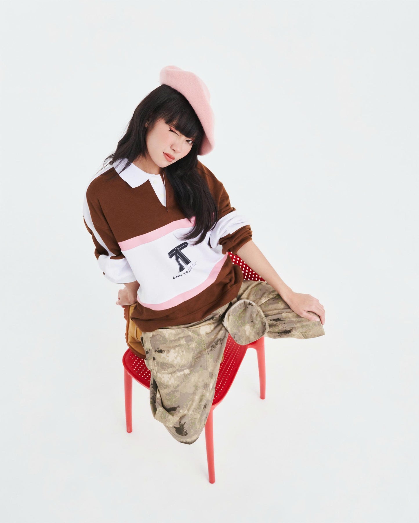 ATSH x LA SOL STRIPED SWEATER