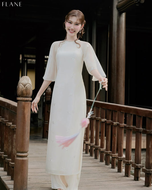 Set Áo Dài Ngọc Cầm