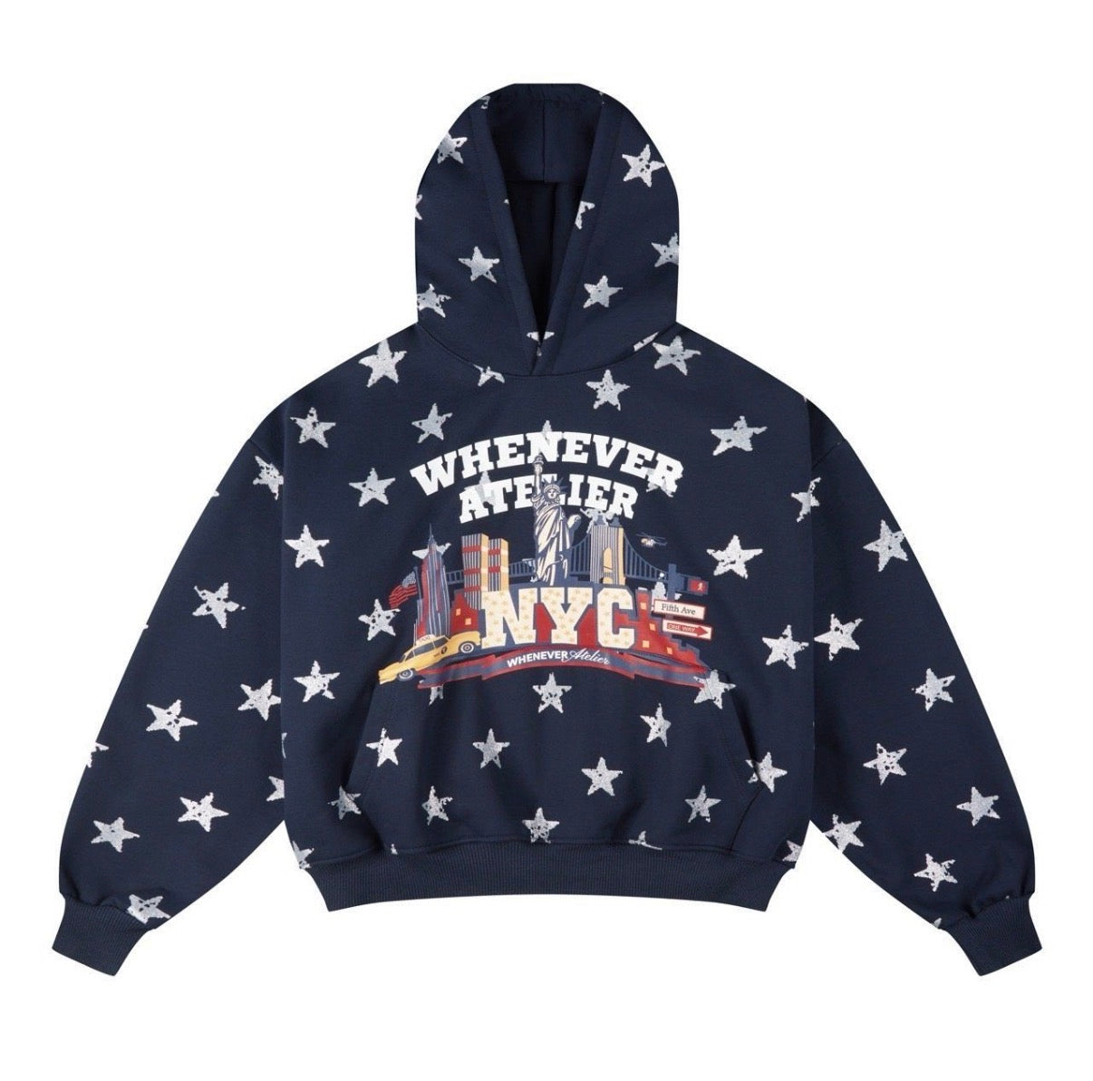 “WHENEVER” STAR GIRL HOODIE