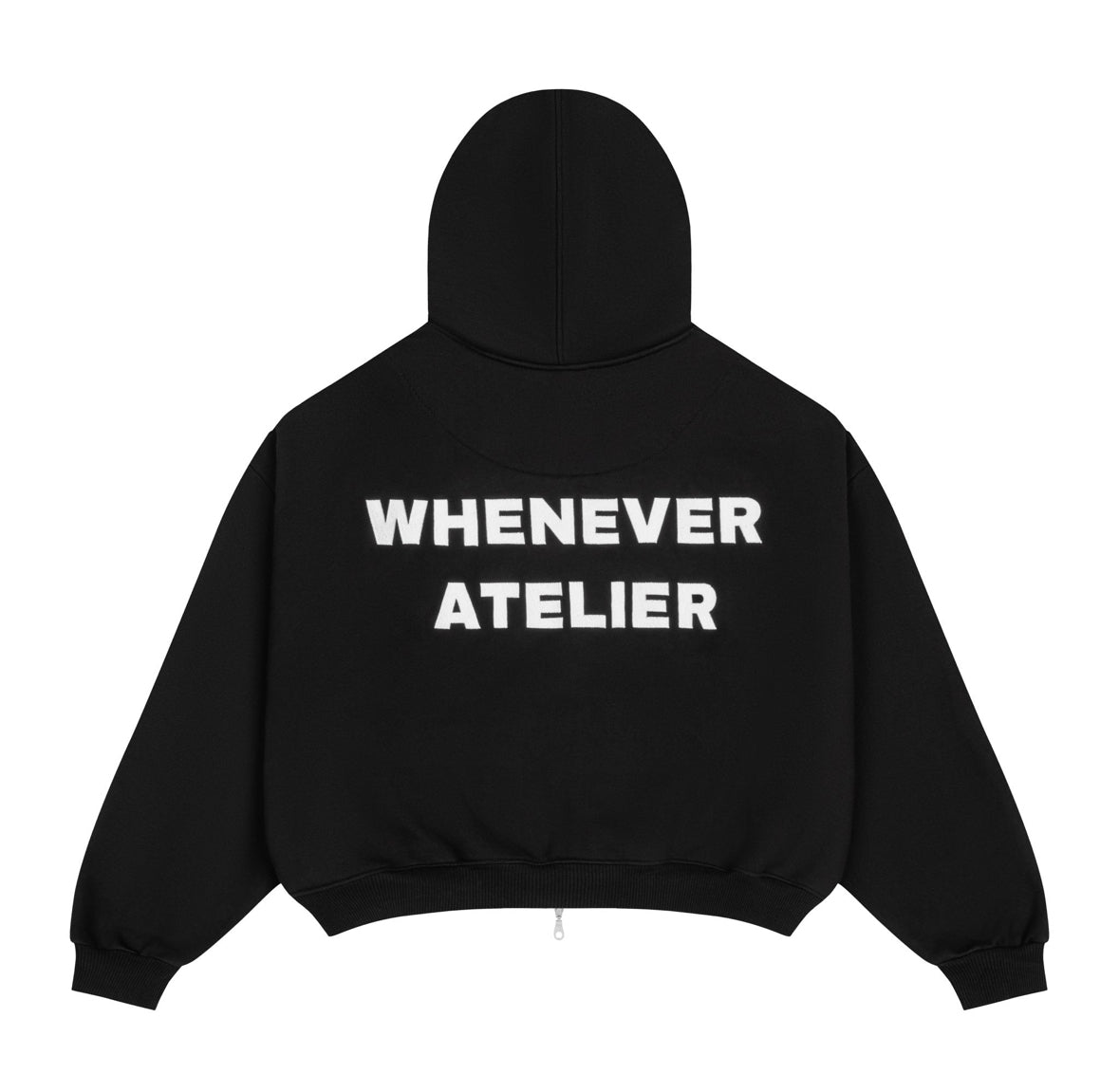 “WHENEVER” BASIC ZIP-UP HOODIE VER 2