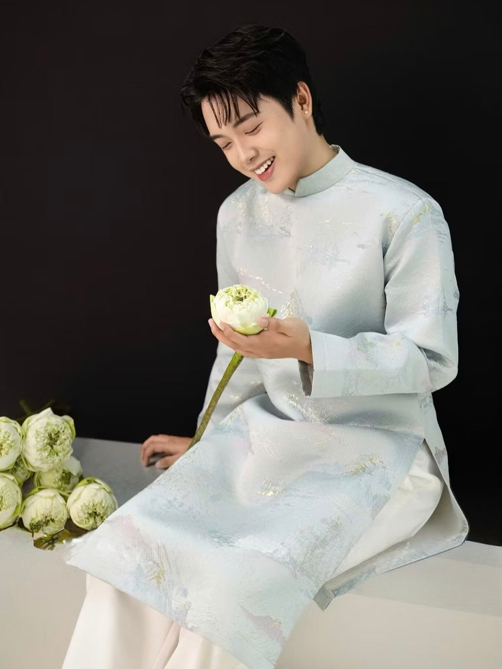 Áo Dài Núi Non (Pants not Included)