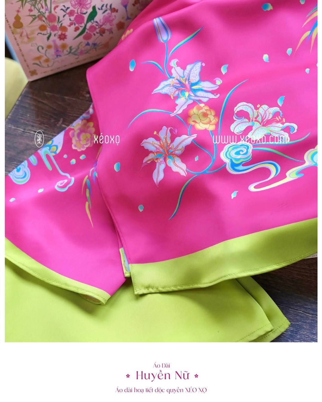 Set Áo Dài Huyền Nữ
