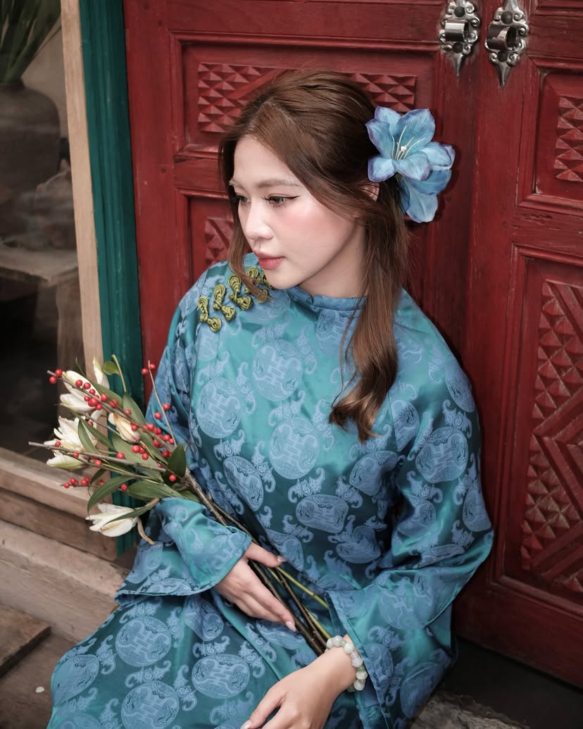 Set Áo Dài Mãn Ánh Đường