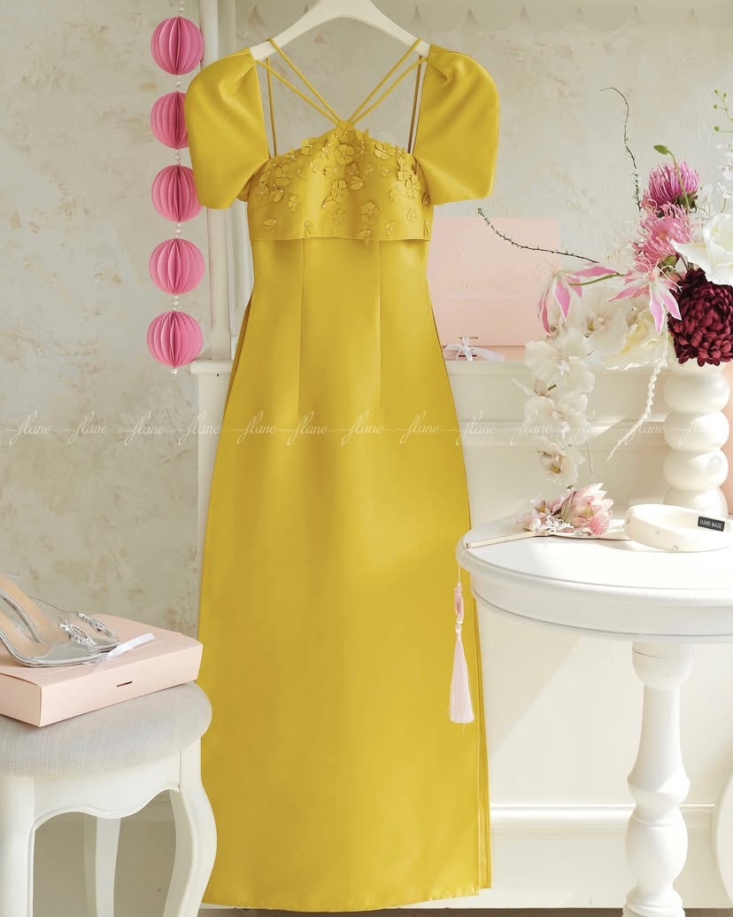 Áo Dài Thiên Kim (Pants Not Included)