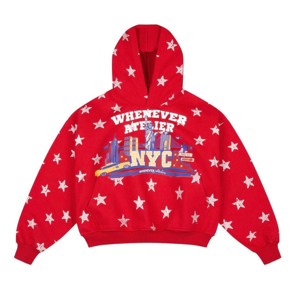 “WHENEVER” STAR GIRL HOODIE
