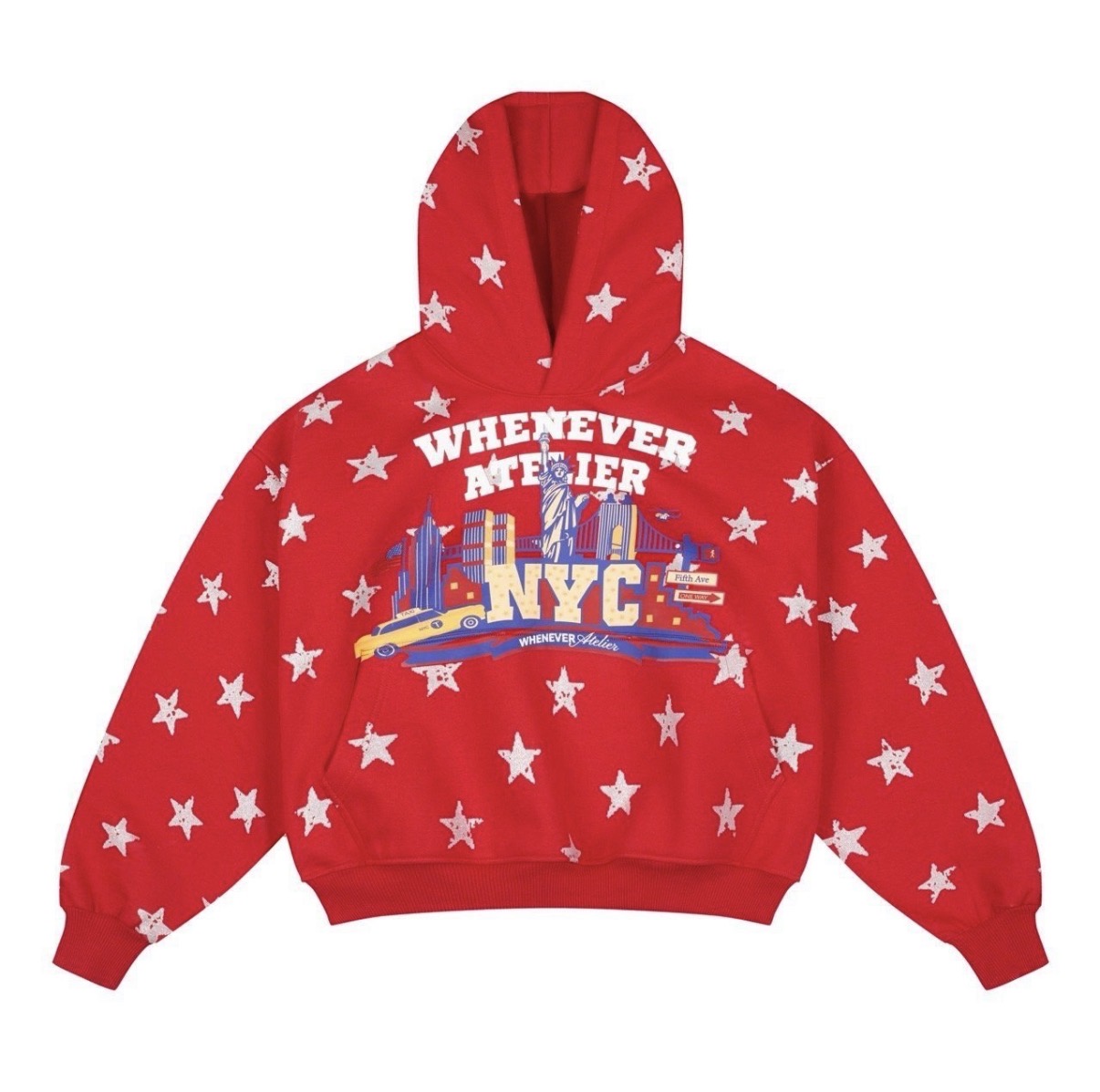 “WHENEVER” STAR GIRL HOODIE