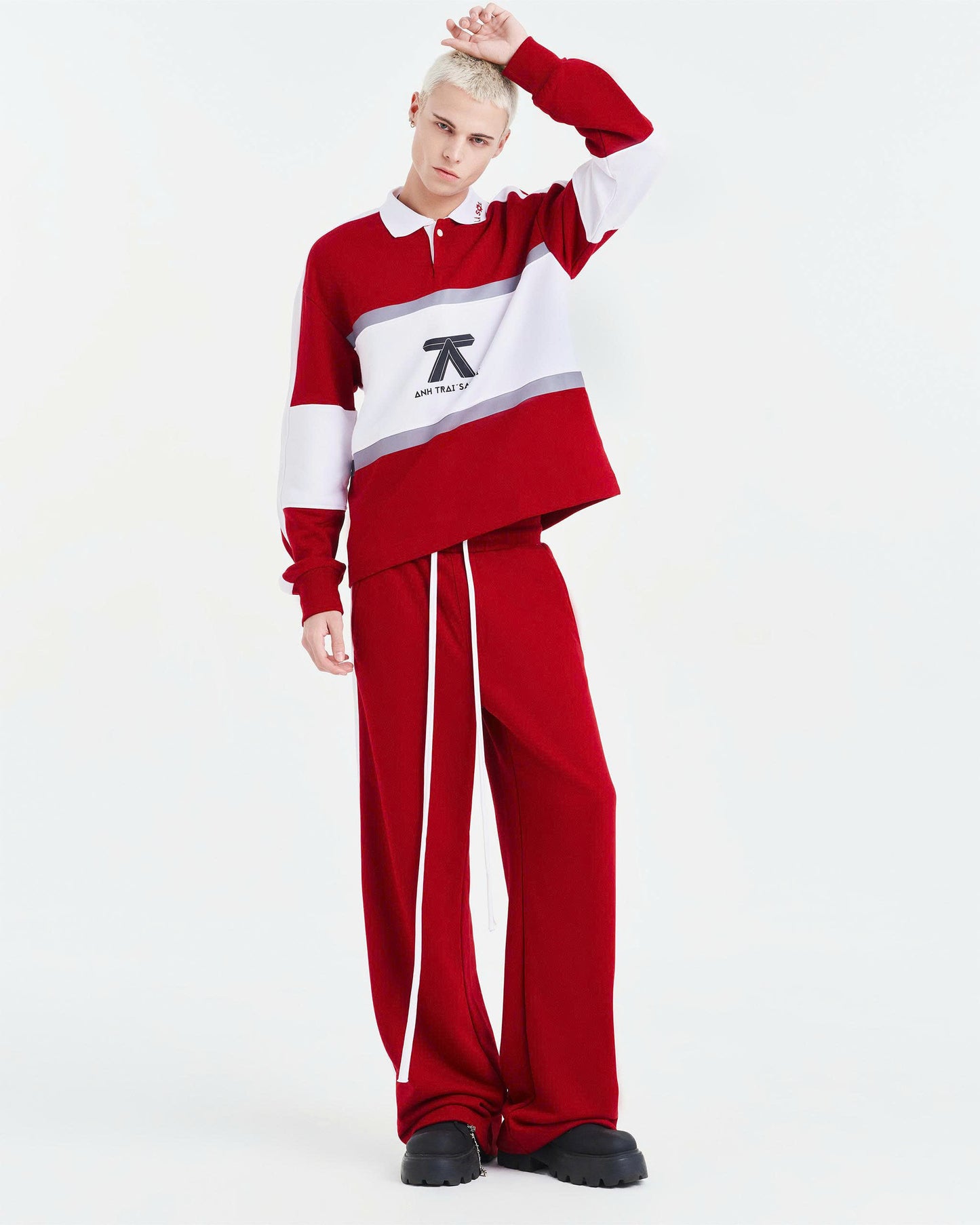 ATSH x LA SOL STRIPED SWEATER