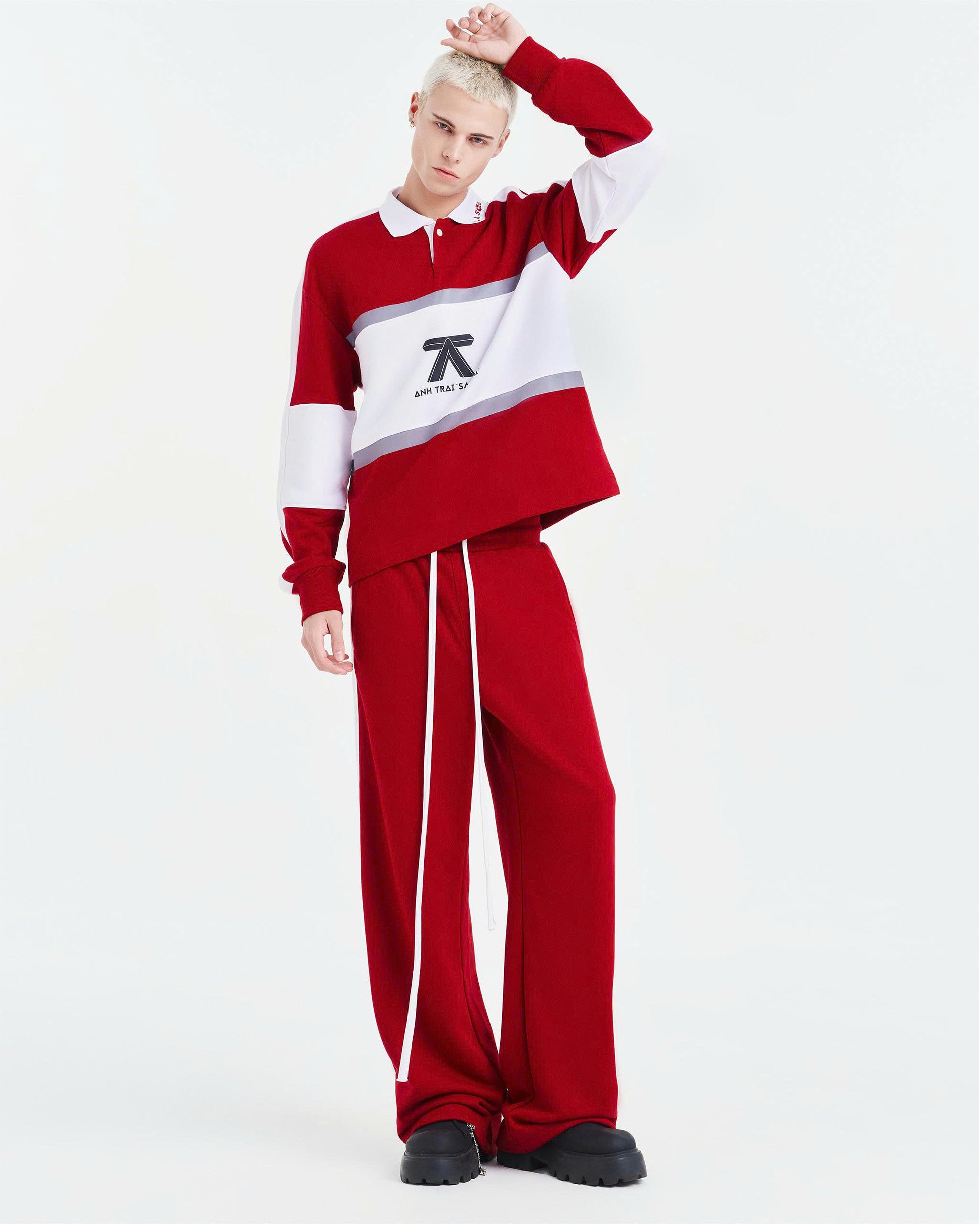 ATSH x LA SOL STRIPED SWEATER