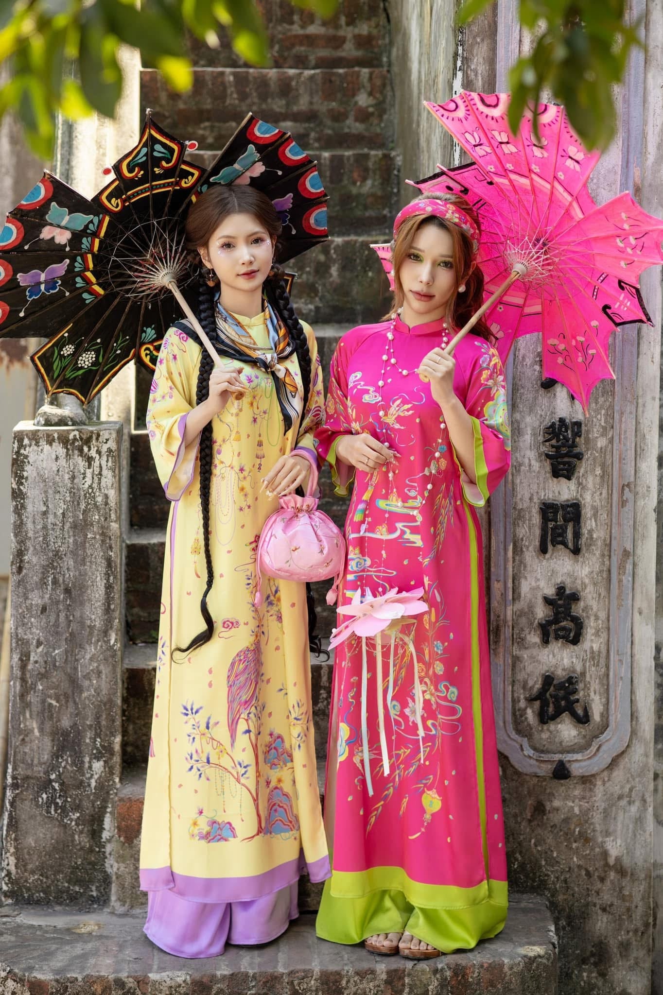 Set Áo Dài Huyền Nữ