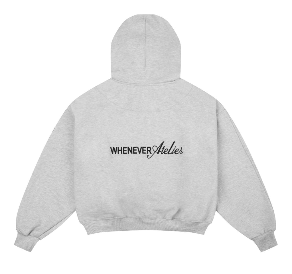 "WHENEVER" BIG LOGO HOODIE