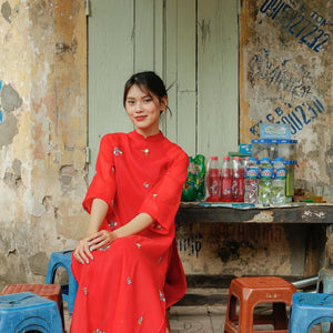 Set Áo Dài Nguyện Viên