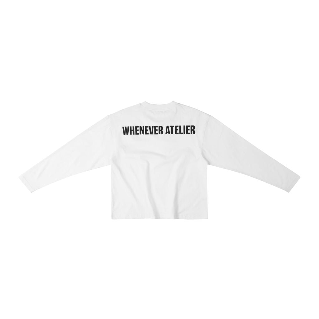 “WHENEVER” LITTLE BEAR LONG SLEEVES T-SHIRT