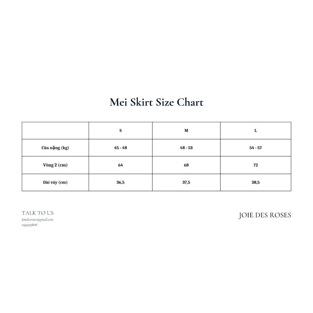 Hazy Top x Mei Skirt